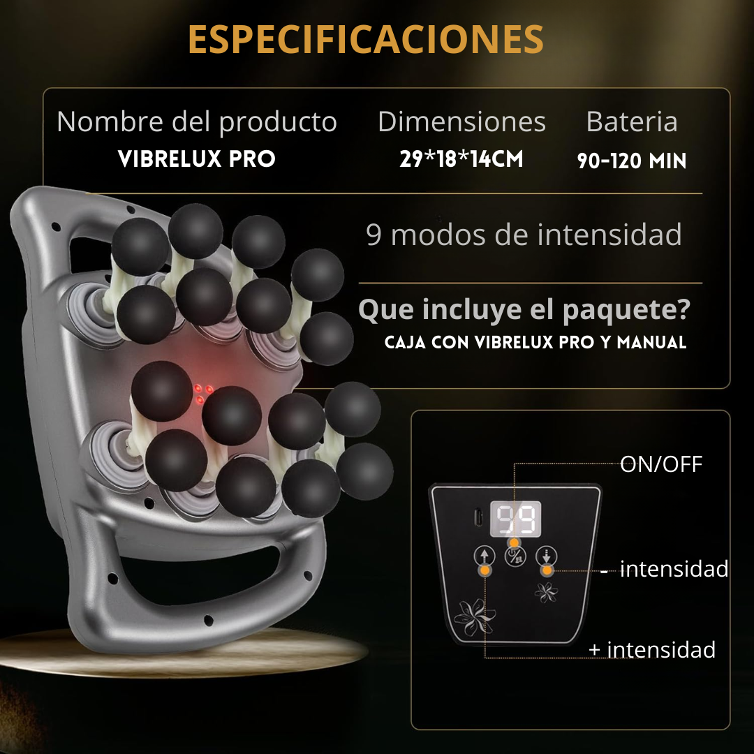 Masajeador Vibrelux Pro